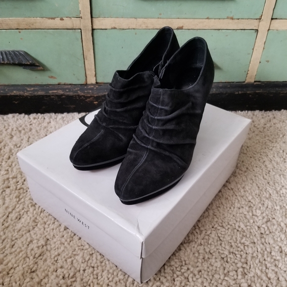 Nine West Wncandycanem Black Suede - Picture 5 of 7
